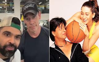 You Can't Miss Shah Rukh Khan's 'Big Fan' John Cena's Bholi Si Surat Version | Viral Video